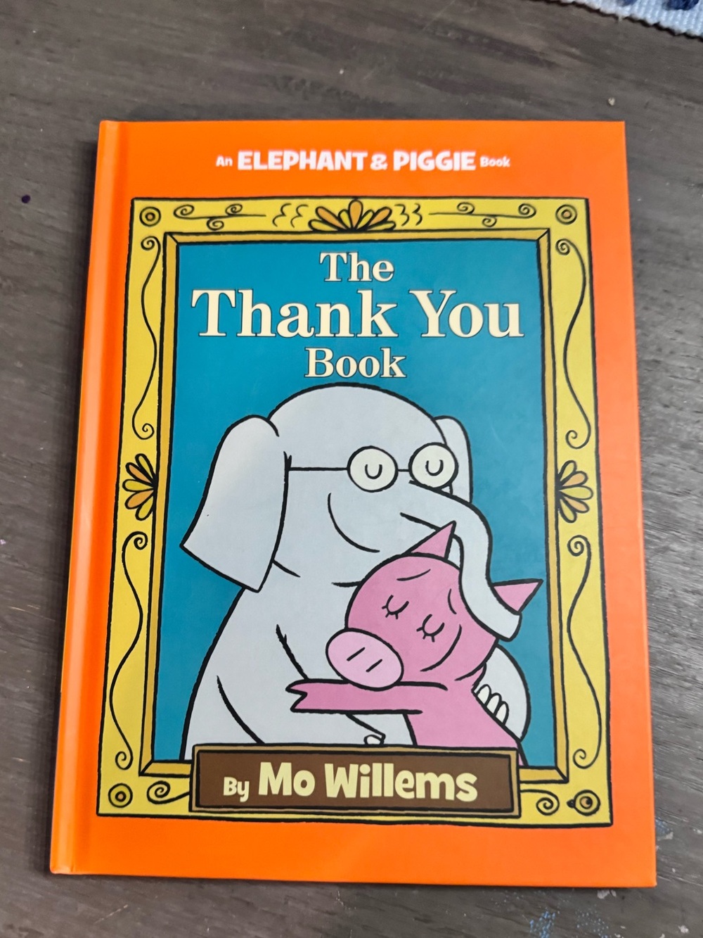 The Thank You Book - Orange Cover